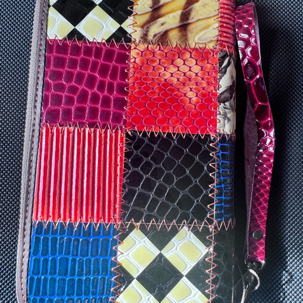 Colorful Patchwork Wallet